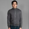 chumpa gris estructura plana marca carven slim 157551 NEGRO 1