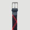 cicho azul y rojo diseno trenzado marca buckle cl sico 147447 AZUROJ 2