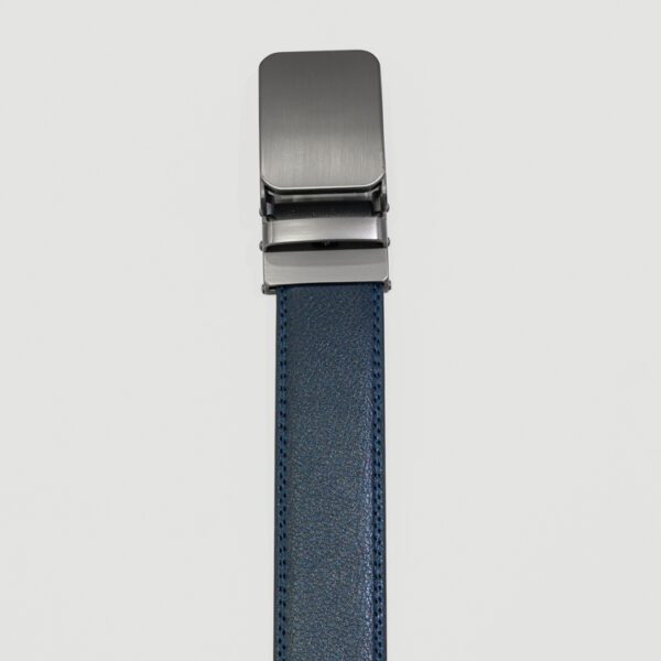 cincho azul estilo texturizado marca buckle cl sico 143686 222943 2
