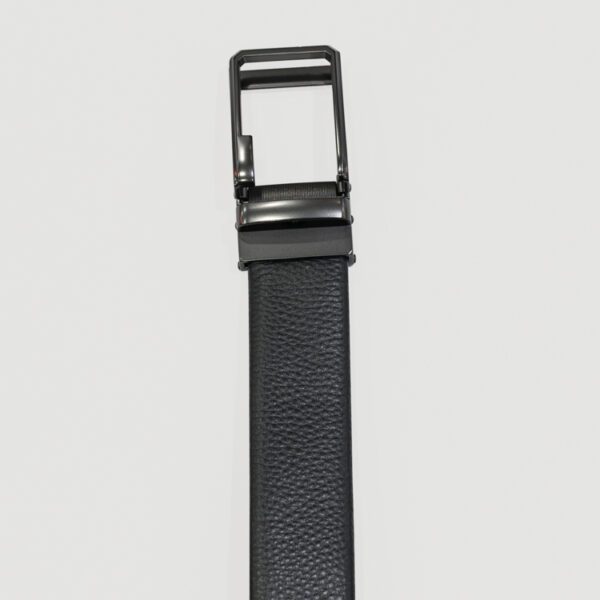 cincho negro diseno plano con hebilla metalica marca buckle cl sico 144775 NEGRO 2
