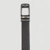 cincho negro diseno plano con hebilla metalica marca buckle cl sico 144777 NEGRO 2