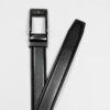 cincho negro estilo liso marca buckle cl sico 150158 NEGRO 2