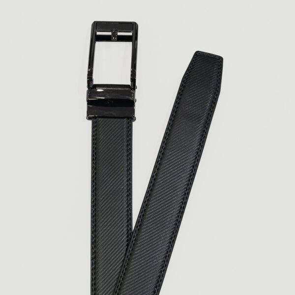 cincho negro estilo texturizado marca buckle cl sico 143677 NEGRO 2