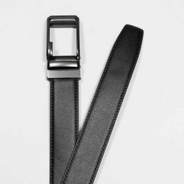 cincho negro estilo texturizado marca buckle cl sico 150155 255888 2