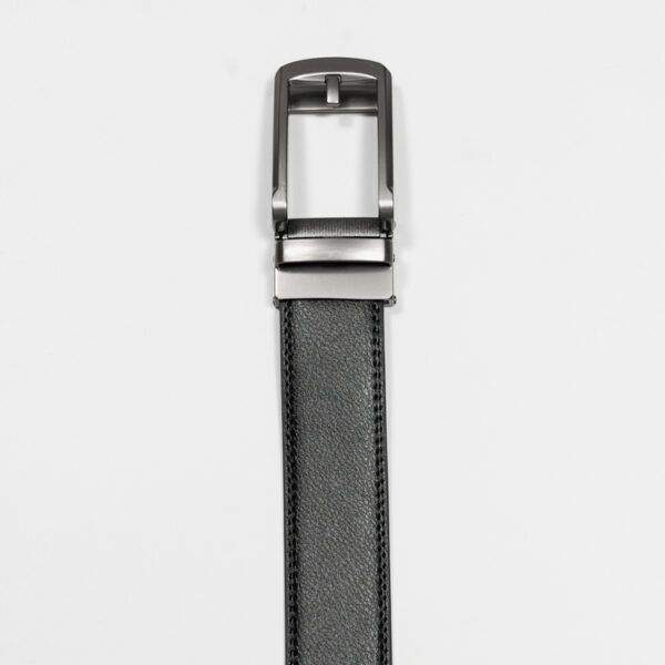 cincho negro estilo texturizado marca buckle cl sico 150156 NEGRO 1