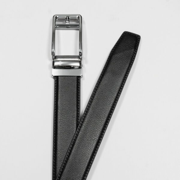 cincho negro estilo texturizado marca buckle cl sico 150157 NEGRO 2