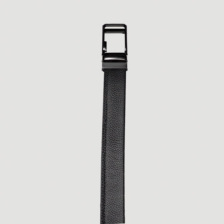 cincho negro estilo texturizado marca buckle cl sico 165387 NEGRO 1