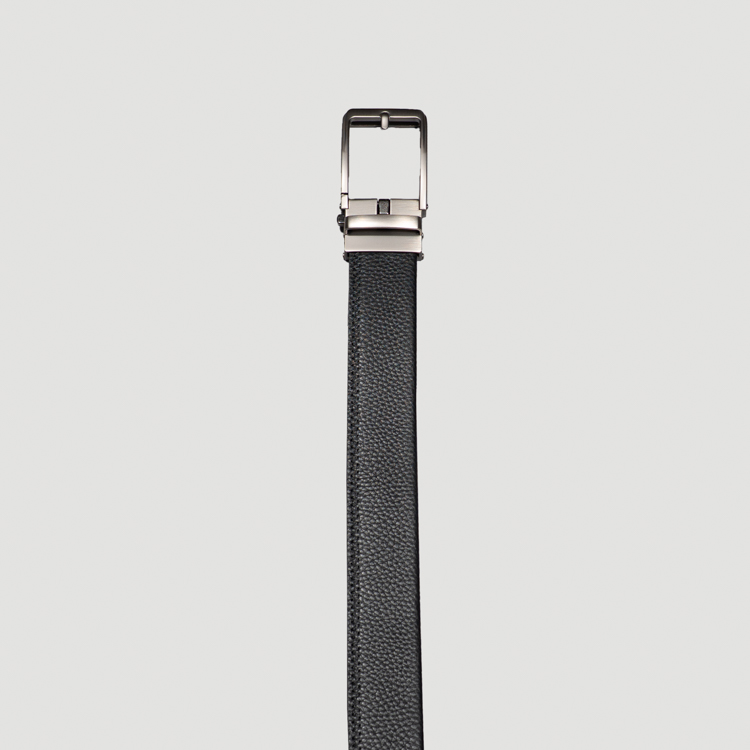 cincho negro estilo texturizado marca buckle cl sico 165388 NEGRO 1