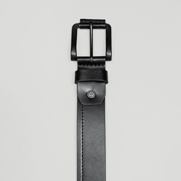 cincho negro estructura plana marca velez cl sico 152415 NEGRO 2