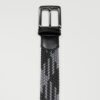 cincho negro y gris diseno trenzado marca buckle cl sico 154138 NEGGRIS 2