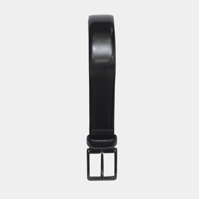 cinturon negro liso marca emporium slim 114594 196176 1