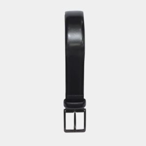 cinturon negro liso marca emporium slim 114594 282516 1