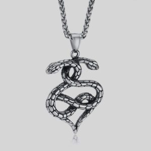 collar gris estilo serpiente marca calak cl sico 142215 284371 1