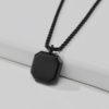 collar negro estilo black square marca calak cl sico 142245 NEGRO 1