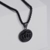 collar negro estilo corona marca calak cl sico 142238 NEGRO 1