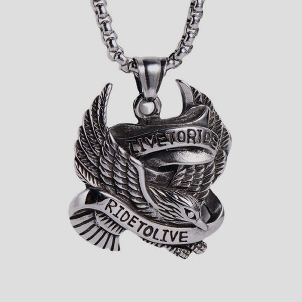 collar plateado diseno de corazon marca calak cl sico 150303 PLATEADO 1