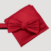 corbat n y panuelo rojo estructura labrada marca emporium slim 157757 ROJO 2
