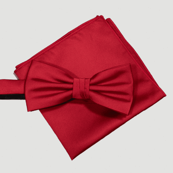 corbat n y panuelo rojo estructura labrada marca emporium slim 157757 ROJO 2