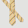 corbata amarilla diseno de lineas marca colletti slim 157681 AMARILLO 2