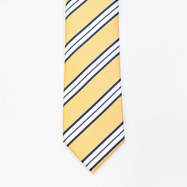corbata amarillo diseno de lineas marca emporium cl sico 146471 233739 2
