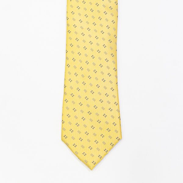 corbata amarillo diseno de puntos marca emporium cl sico 146479 233743 2