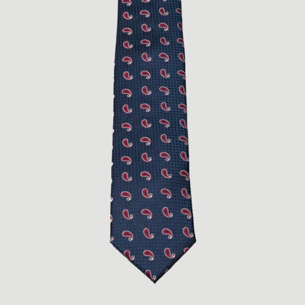 corbata azul diseno de amebas marca colletti cl sico 157692 AZUL 1