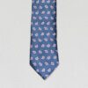 corbata azul diseno de amebas marca colletti slim 148925 AZUL 2