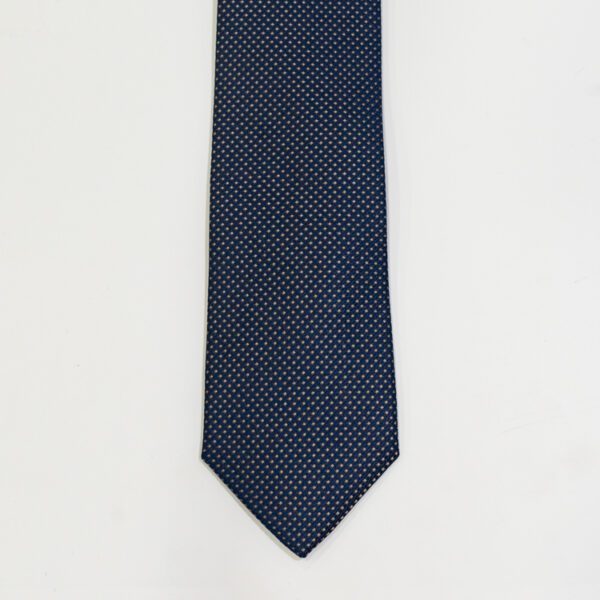 corbata azul diseno de puntos marca colletti slim 143047 210300 1