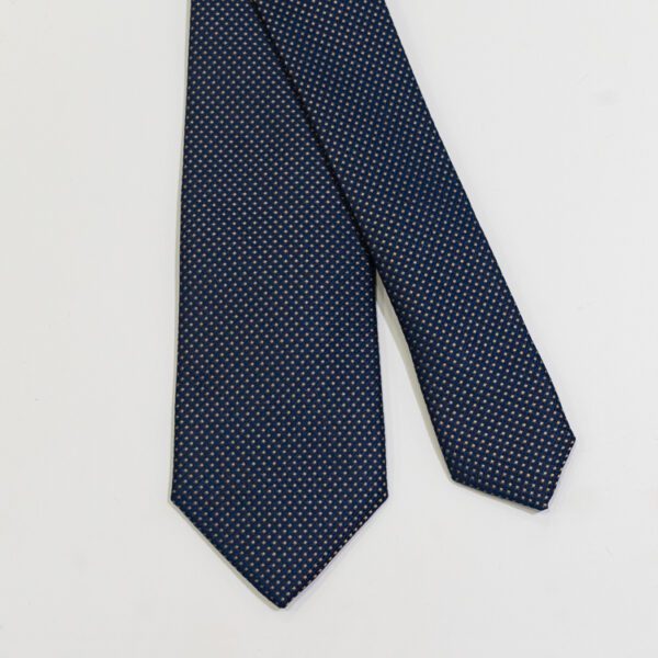 corbata azul diseno de puntos marca colletti slim 143047 210300 2