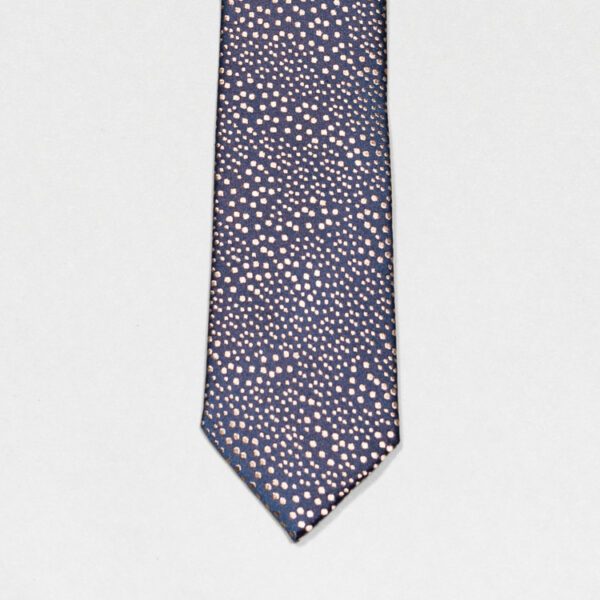 corbata azul diseno de puntos marca colletti slim 148909 256595 2