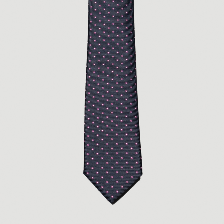 corbata azul diseno de puntos marca emporium slim 157717 313958 1