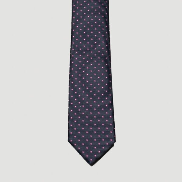 corbata azul diseno de puntos marca emporium slim 157717 AZUL 1