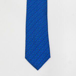 corbata azul diseno mini rombos marca colletti slim 143038 210303 1