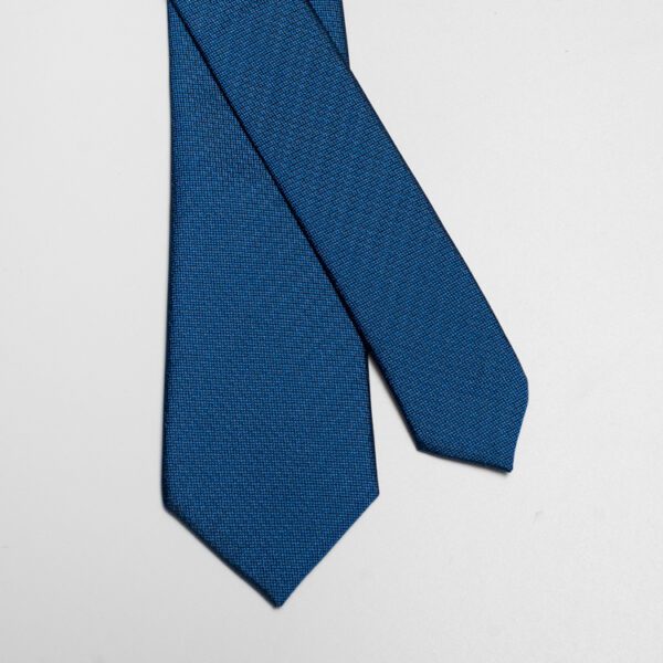 corbata azul estructura labrada marca buckle cl sico 149856 253035 2