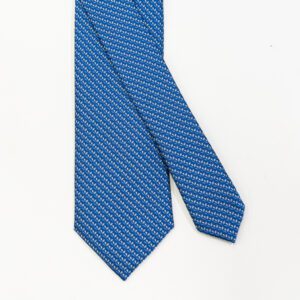 corbata azul estructura labrada marca colletti cl sico 146461 233746 1