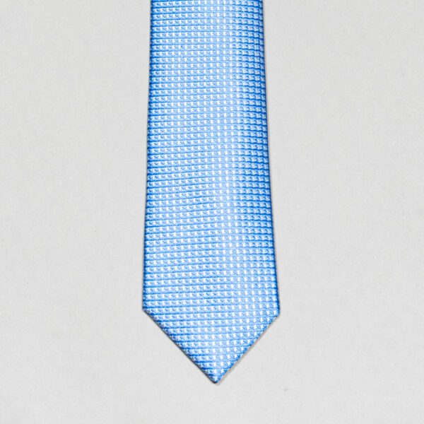 corbata azul estructura labrada marca colletti slim 148920 AZUL 2