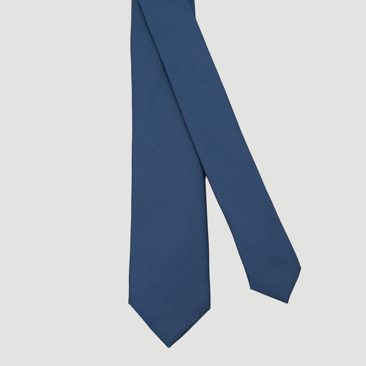 corbata azul estructura labrada marca colletti slim 157674 AZUL 1