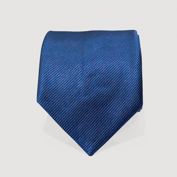 Corbata azul estructura labrada marca Emporium clásico | 126274