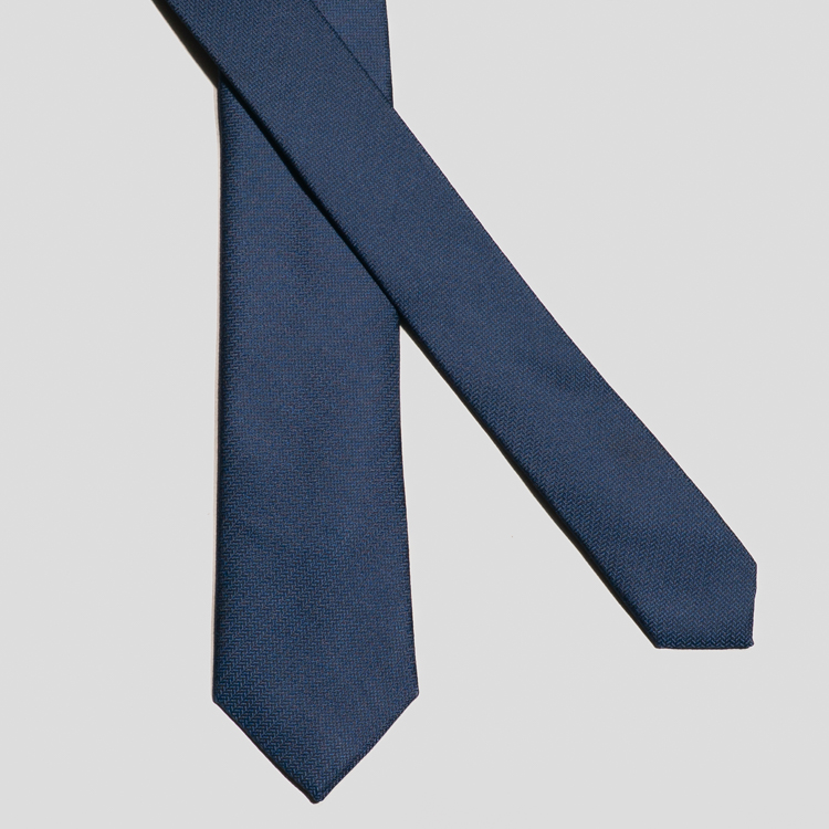 corbata azul estructura plana marca colletti slim 167306 AZUL