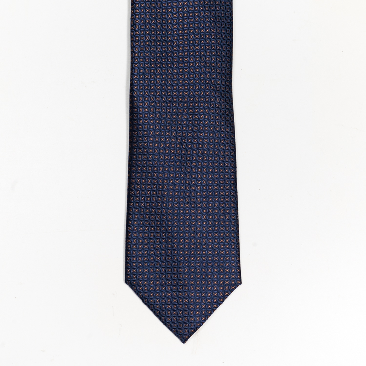 corbata azul estructura puntos marca colletti cl sico 155319 298890 1
