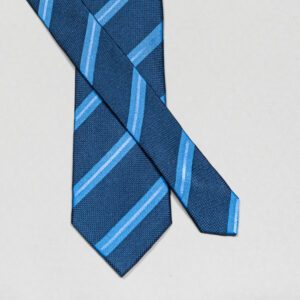 corbata azul marino diseno de franjas marca colletti cl sico 148930 256659 1
