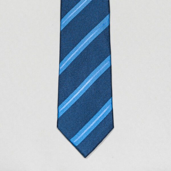 corbata azul marino diseno de franjas marca colletti cl sico 148930 256659 2