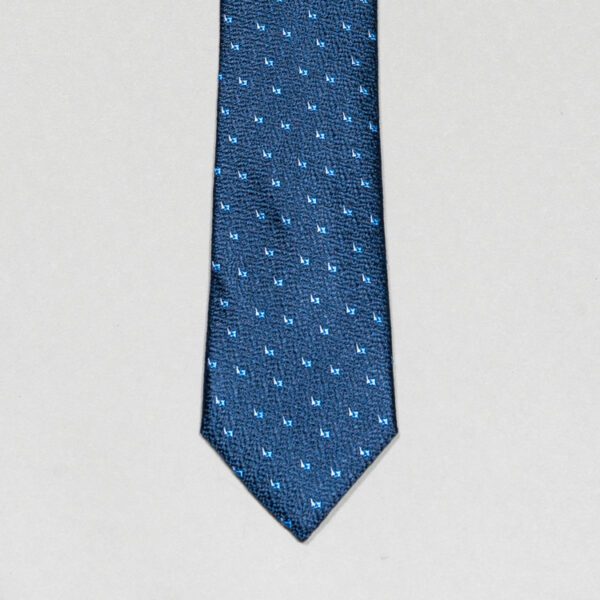 corbata azul marino estructura labrada marca colletti slim 148921 AZUL MA 2