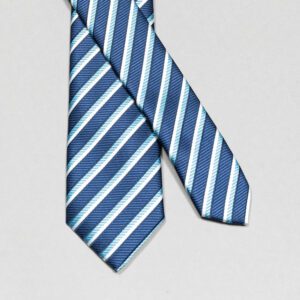 corbata azul pavo diseno de franjas marca emporium cl sico 148973 256624 1