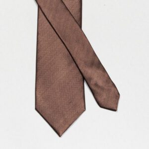 corbata caf chocolate estructura labrada marca colletti cl sico 148952 256648 1
