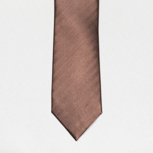 corbata caf chocolate estructura labrada marca colletti cl sico 148952 256648 2