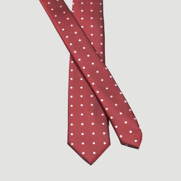 corbata corinta diseno de puntos marca emporium slim 157707 CORINTO 2
