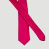 corbata fucsia estructura labrada marca colletti slim 157672 FUCSIA 2