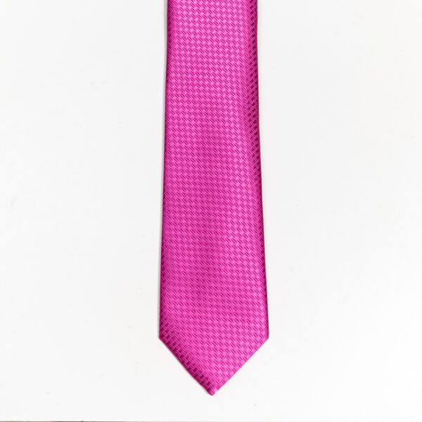 corbata fucsia estructura labrada marca emporium slim 155388 FUCSIA 1