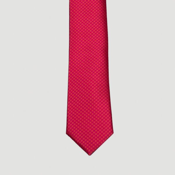 corbata fucsia estructura labrada marca emporium slim 157728 FUCSIA 1